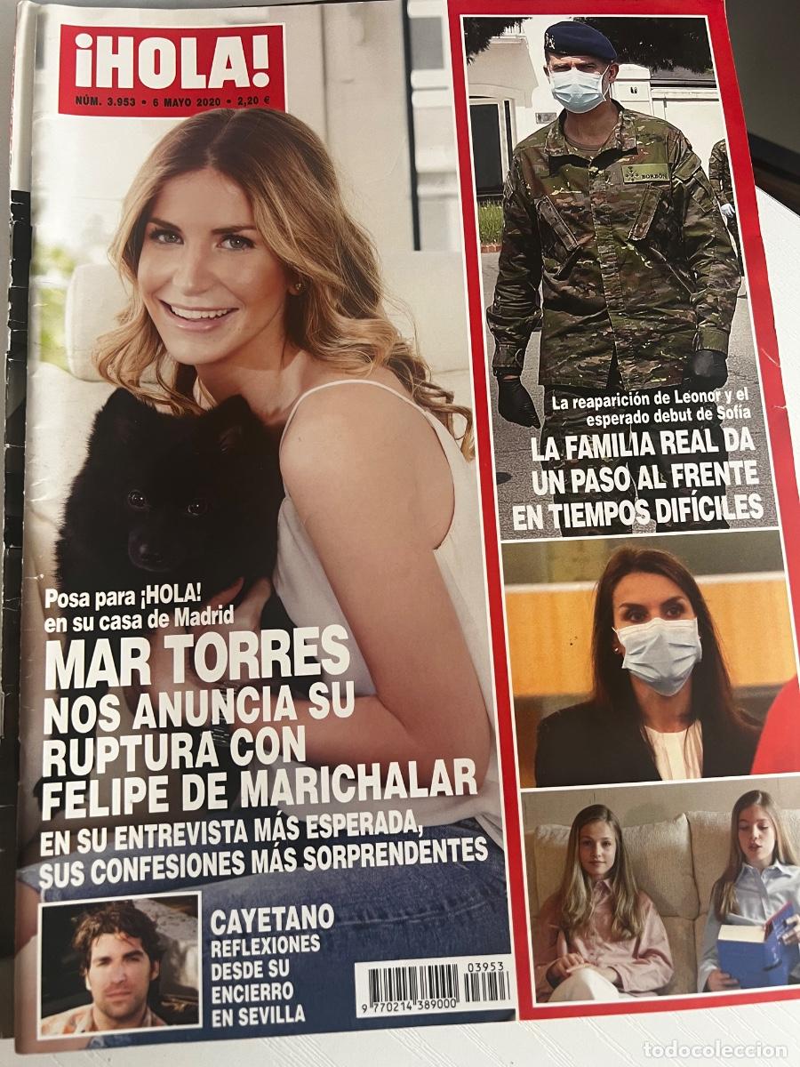 Coleccionismo de Revista Hola: &iexcl;HOLA! N&ordm; 3953. MAYO 2020. MAR TORNOS ANUNCIA SU RUPTURA CON FELIPE DE MARICHALAR.