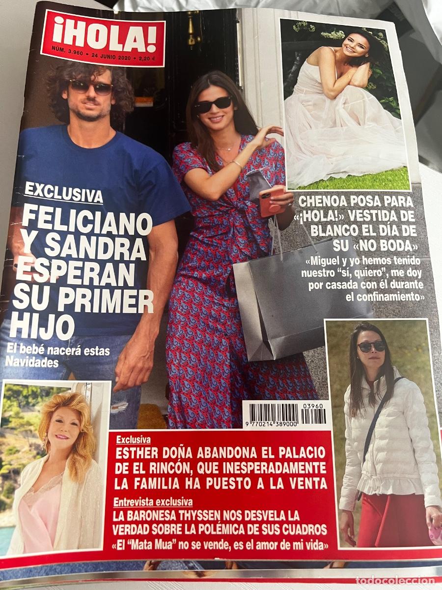 Coleccionismo de Revista Hola: &iexcl;HOLA! N&ordm; 3960. JUNIO 2020. FELICIANO Y SANDRA. ESPERO EN SU PRIMER HIJO NACER&Aacute; ESTAS NAVIDADES.