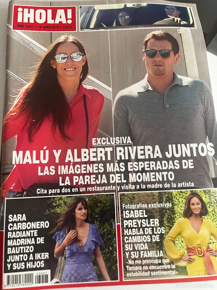 Coleccionismo de Revista Hola: &iexcl;HOLA! N&ordm; 3907. JUNIO 2020. MAL&Uacute; Y ALBERT RIVERA JUNTOS LAS IM&Aacute;GENES M&Aacute;S ESPERADAS.