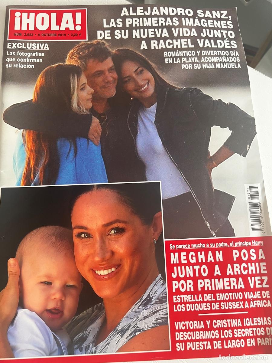 Coleccionismo de Revista Hola: &iexcl;HOLA! N&ordm; 3923. OCTUBRE 2019.ALEJANDRO SANZ LAS PRIMERAS IM&Aacute;GENES DE SU NUEVA VIDA JUNTO A RACHEL