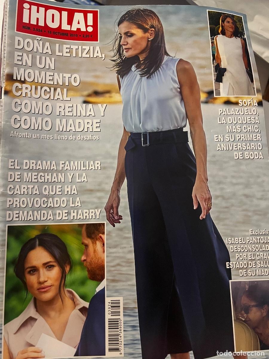 Coleccionismo de Revista Hola: &iexcl;HOLA! N&ordm; 3924. OCTUBRE 2019.DO&Ntilde;A LETICIA EN UN MOMENTO CRUCIAL COMO REINA Y COMO MADRE.
