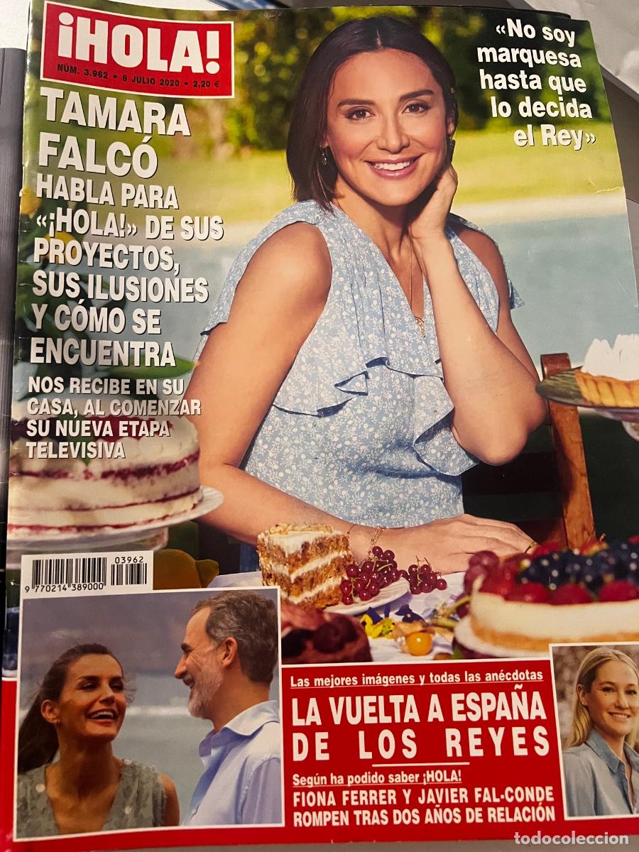 Coleccionismo de Revista Hola: &iexcl;HOLA! N&ordm; 3962. JULIO 2019. TAMARA FALC&Oacute; HABLA PAR&Aacute;BOLA DE SUS PROYECTOS E ILUSIONES.