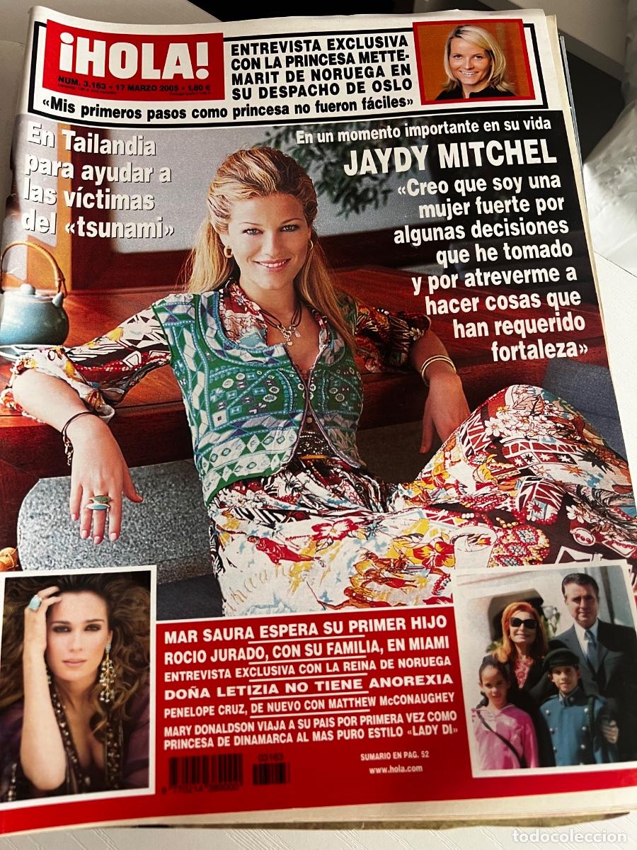 Coleccionismo de Revista Hola: HOLA! N&ordm; 3163. MARZO 2005. JAYDY MIYCHEL CREO QUE SOY UNA MUJER FUERTE POR ALGUNAS DECISIONES.