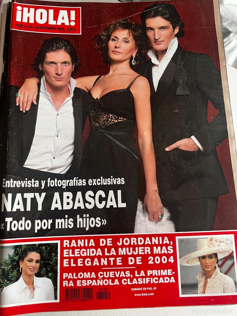 Coleccionismo de Revista Hola: HOLA! N&ordm; 3150. DICIEMBRE 2004. NATY ABASCAL, ENTREVISTA Y FOTOGRAF&Iacute;AS EXCLUSIVAS TODO POR MIS HIJOS.