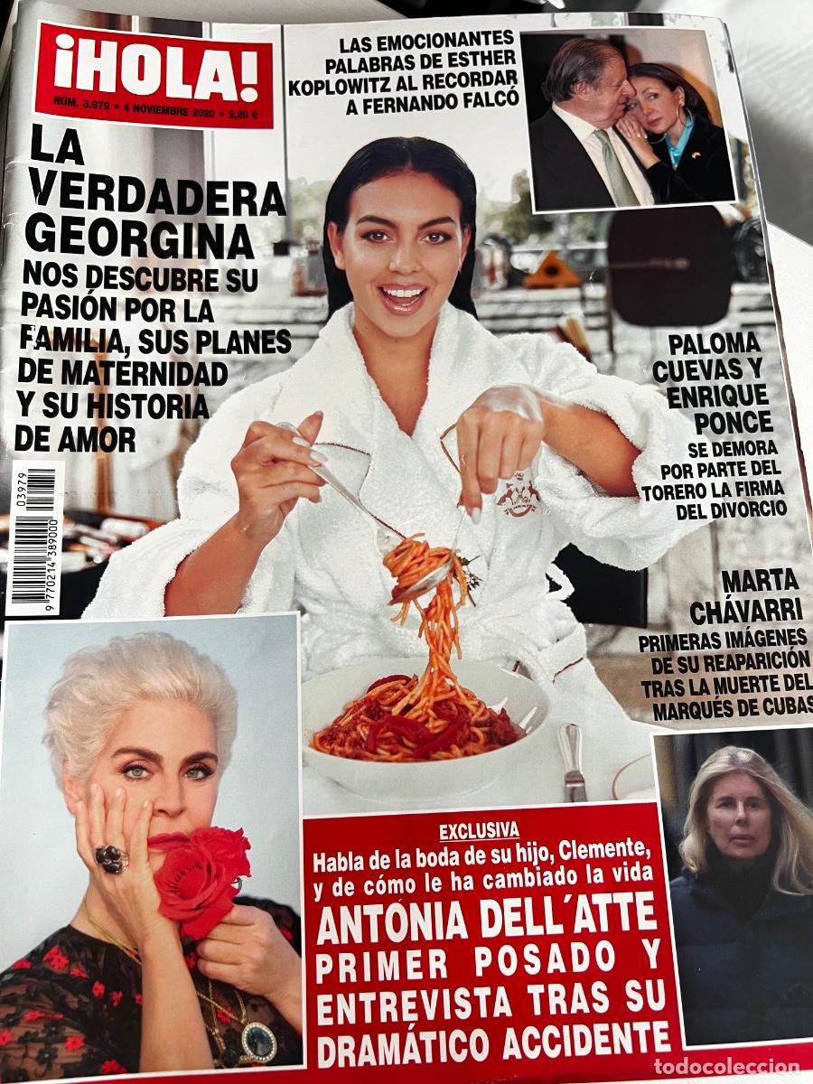 Coleccionismo de Revista Hola: HOLA! N&ordm; 3979. NOVIEMBRE 2020. LA VERDADERA GEORGINA NOS DESCUBRE SU PASI&Oacute;N POR LA FAMILIA.