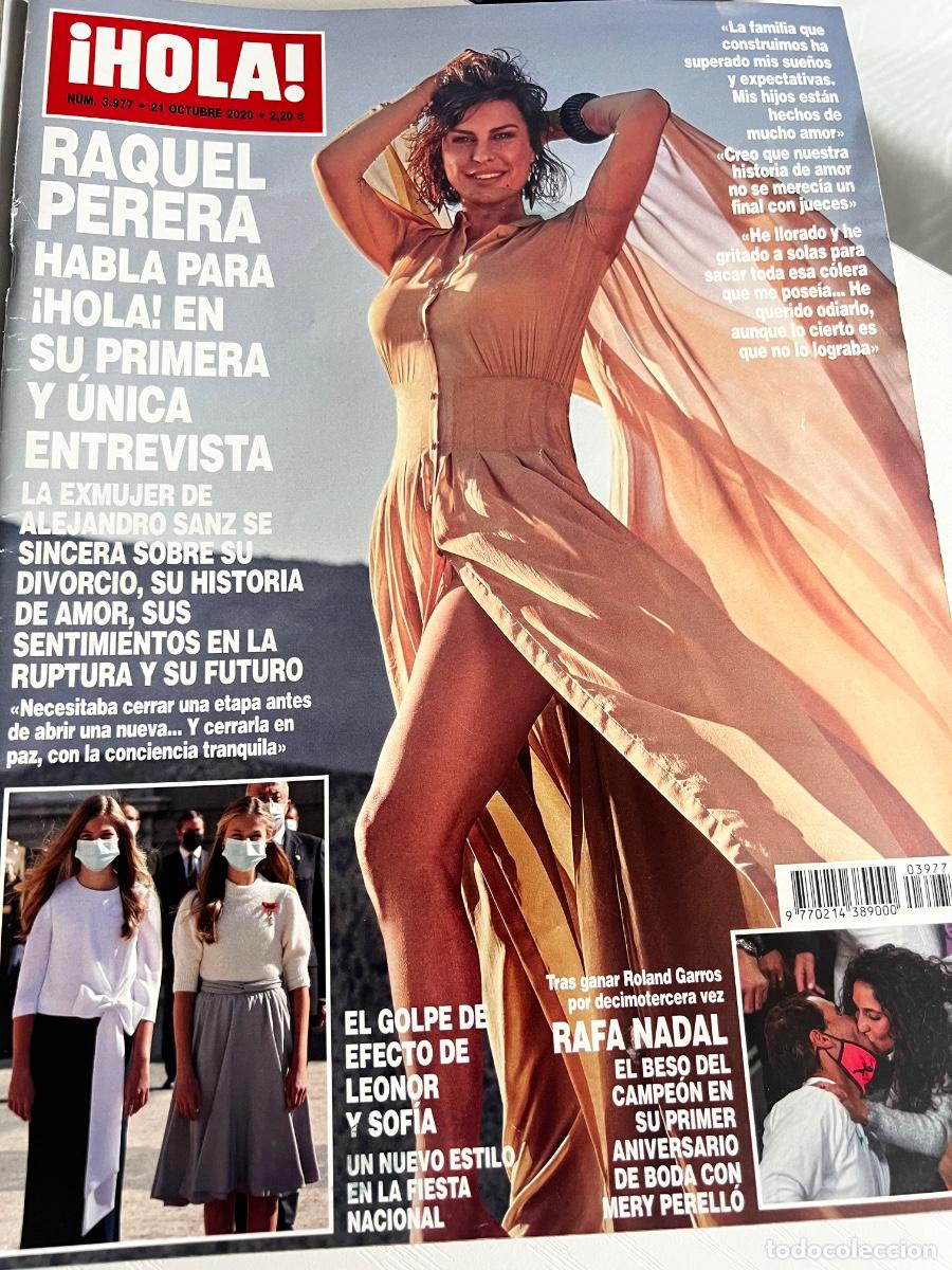 Coleccionismo de Revista Hola: HOLA! N&ordm; 3977. OCTUBRE 2020. RAQUEL PERERA HABLA PARA AHORA EN SU PRIMERA Y &Uacute;NICA ENTREVISTA.