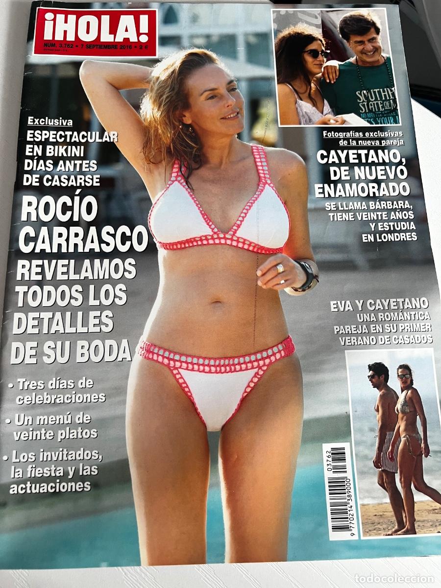 Coleccionismo de Revista Hola: HOLA! N&ordm; 3762. SEPTIEMBRE 2016. ROCIO CARRASCO REVELAMOS TODOS LOS DETALLES DE SU BODA.