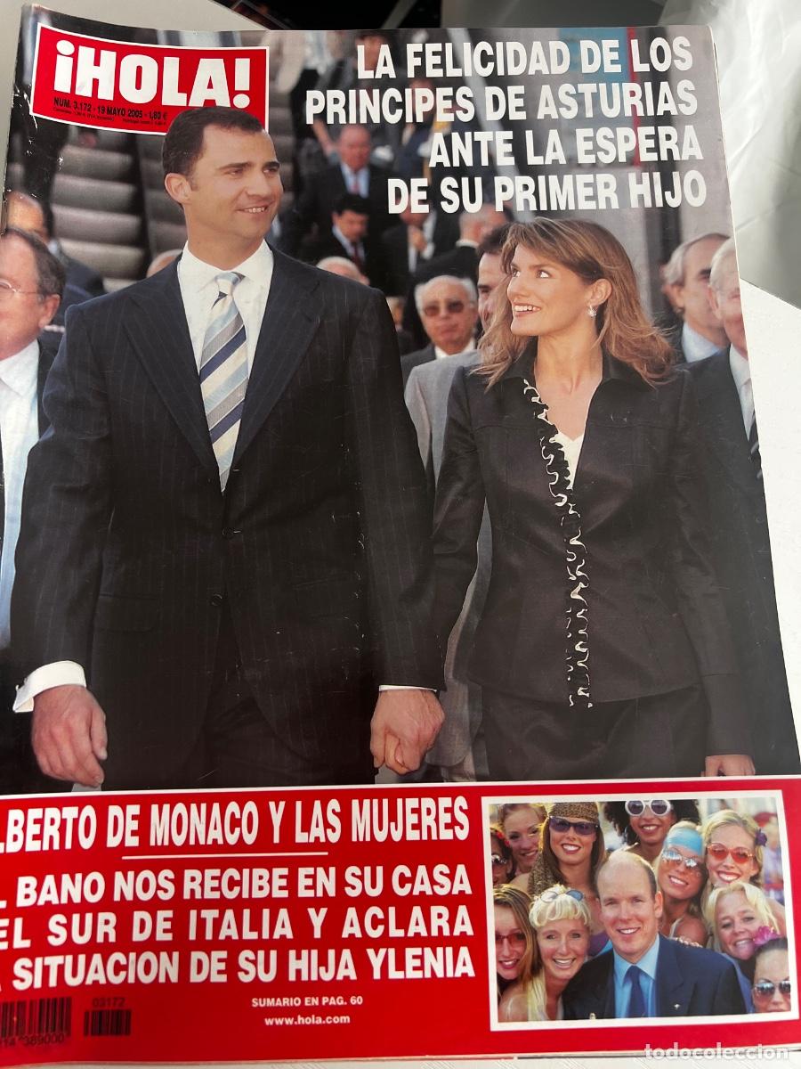Collezionismo di Rivista &iexcl;Hola!: &iexcl;HOLA! N&ordm; 3172. MAYO 2005. LA FELICIDAD DE LOS PR&Iacute;NCIPES DE ASTURIAS ANTE LA ESPERADA DE SU 1&deg; hijo