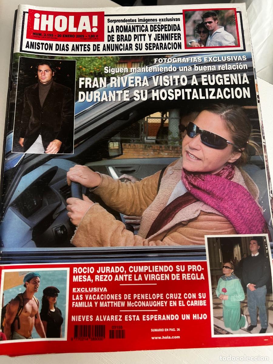 Coleccionismo de Revista Hola: &iexcl;HOLA! N&ordm; 3155. ENERO 2005. FRAN RIVERA, VISIT&Oacute; A EUGENIA DURANTE SU HOSPITALIZACI&Oacute;N