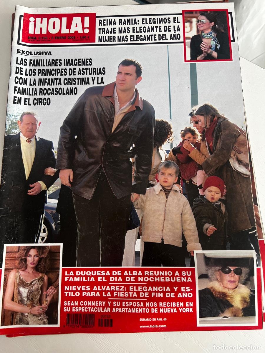 Coleccionismo de Revista Hola: &iexcl;HOLA! N&ordm; 3153. ENERO 2005. LAS FAMILIARES IM&Aacute;GENES DE LOS PR&Iacute;NCIPES DE ASTURIAS CON LA INFANTA