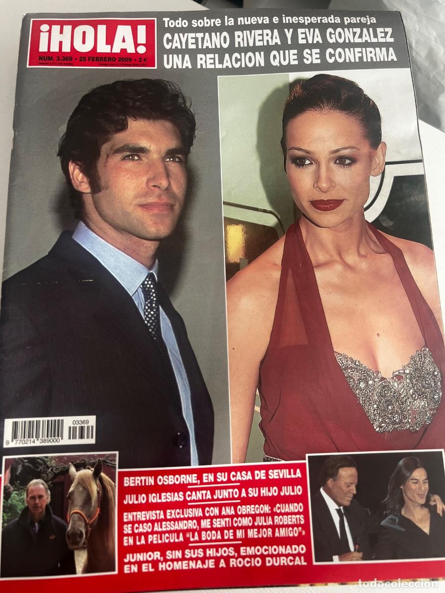 Coleccionismo de Revista Hola: &iexcl;HOLA! N&ordm; 3369. FEBRERO 2009. CAYETANO RIVERA Y EVA GONZ&Aacute;LEZ UNA RELACI&Oacute;N QUE SE CONFIRMA.