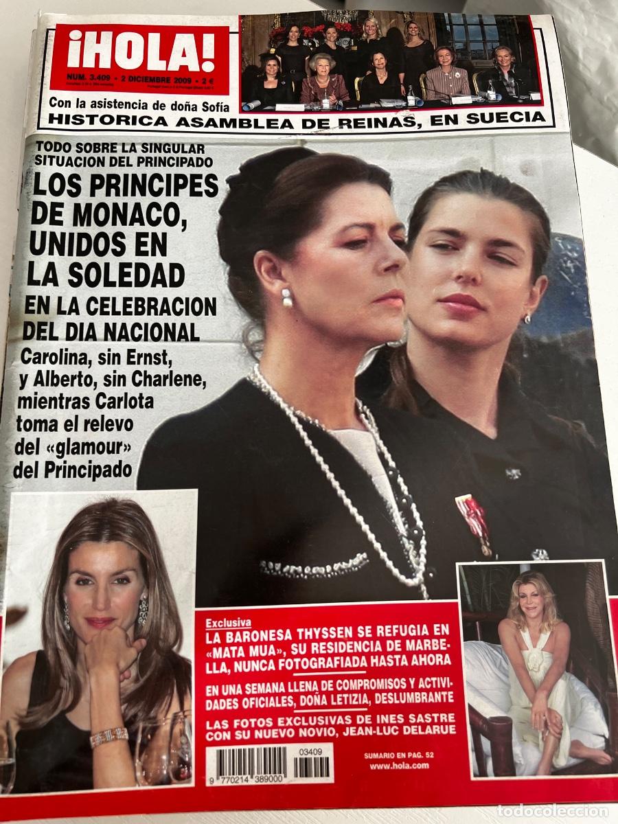 Coleccionismo de Revista Hola: &iexcl;HOLA! N&ordm; 3409. DICIEMBRE 2009. LOS PR&Iacute;NCIPES DE M&Oacute;NACO, UNIDOS EN LA SOLEDAD DEL D&Iacute;A NACIONAL