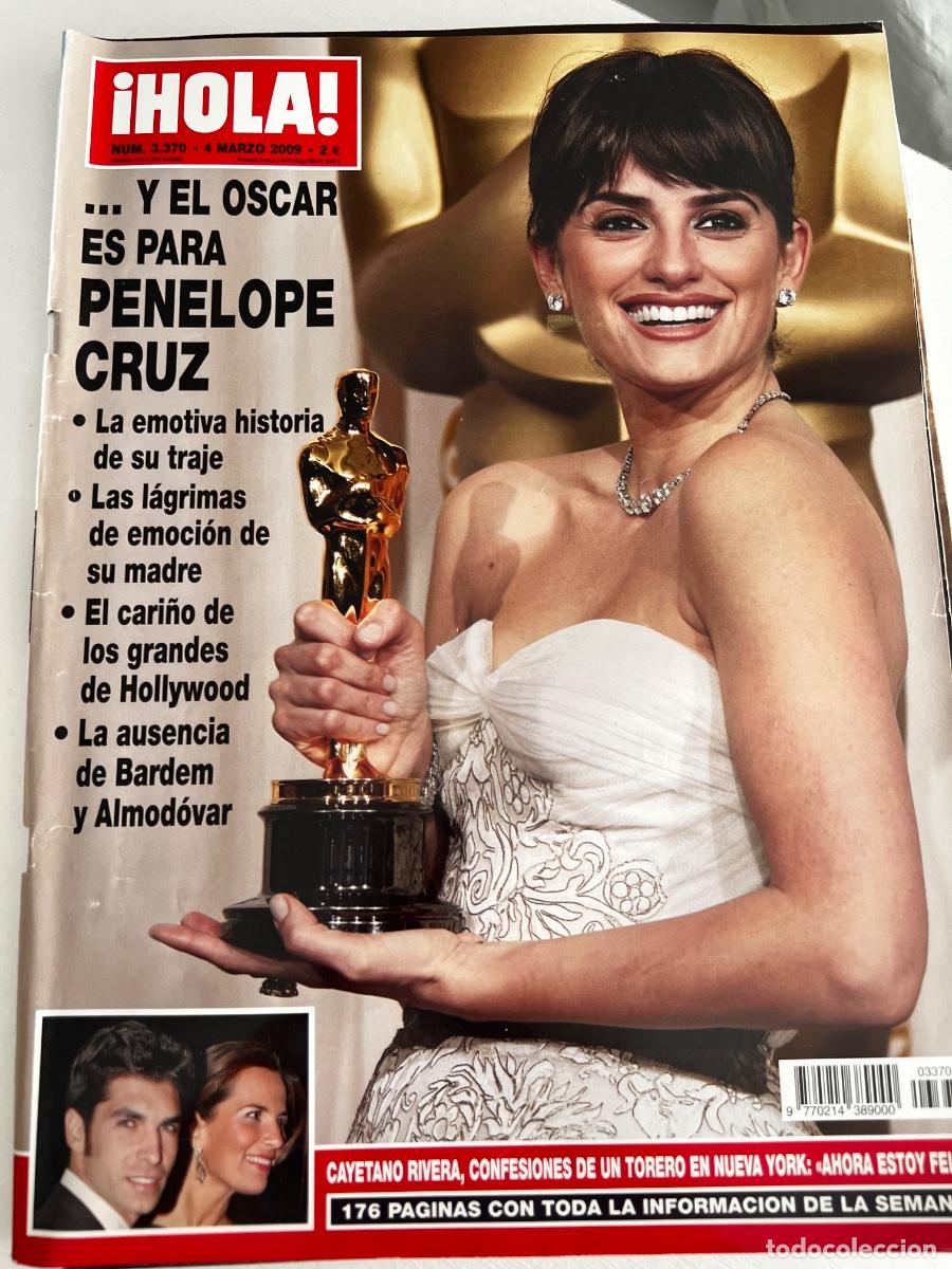 Coleccionismo de Revista Hola: &iexcl;HOLA! N&ordm; 3370. MARZO 2009. EL &Oacute;SCAR ES PARA PEN&Eacute;LOPE CRUZ. EMOTIVA HISTORIA DE SU TRAJE.