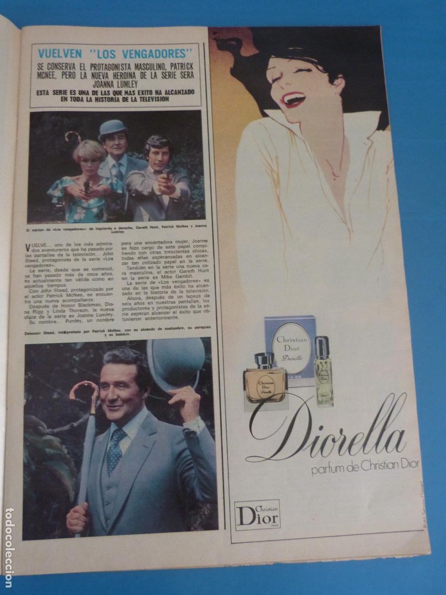 Coleccionismo de Revista Hola: RECORTE CLIPPING LOS VENGADORES PATRICK MCNEE REVISTA HOLA N&ordm; 1676 PAG. 25