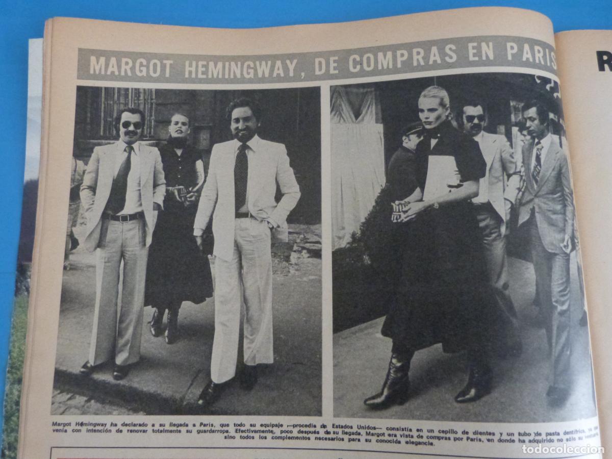Coleccionismo de Revista Hola: RECORTE CLIPPING MARGOT HEMINGWAY REVISTA HOLA N&ordm; 1676 PAG. 30