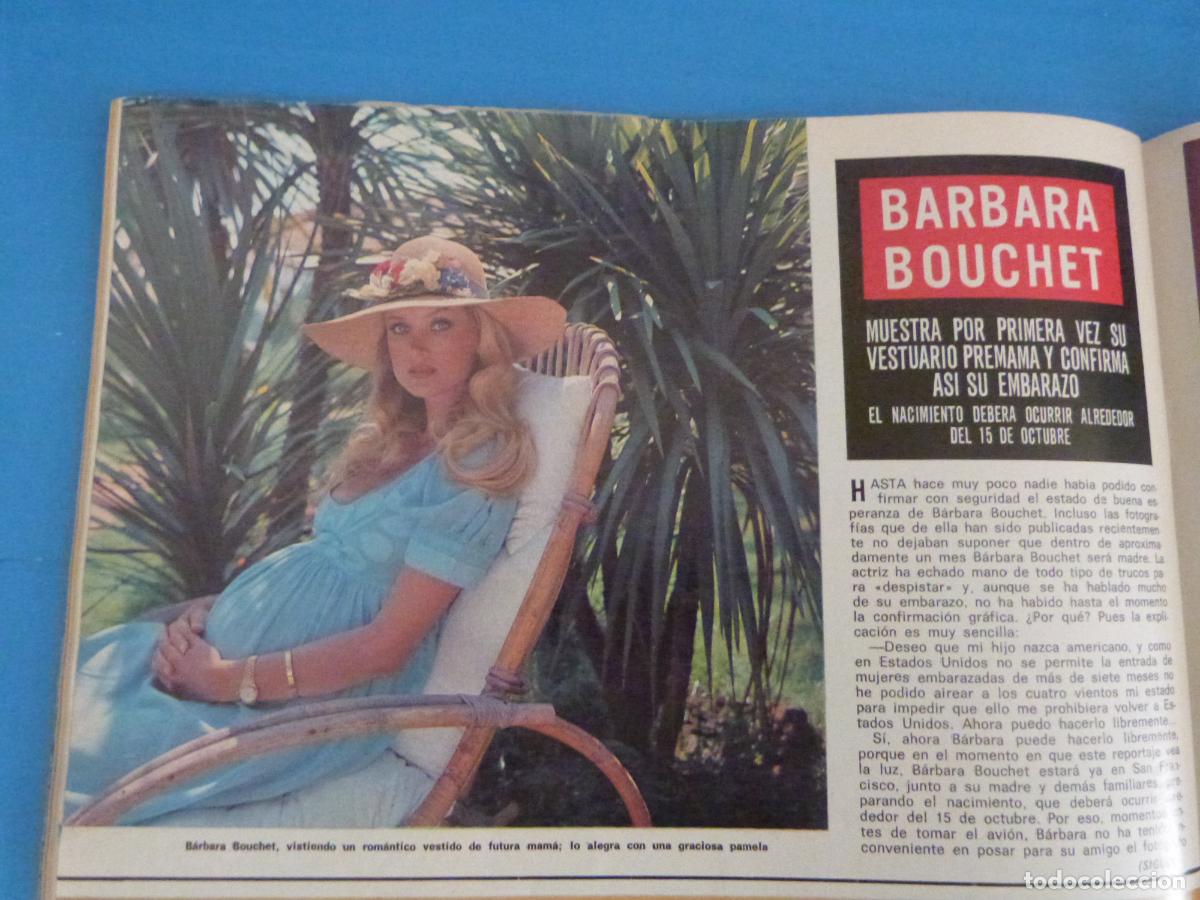 Coleccionismo de Revista Hola: RECORTE CLIPPING BARBARA BOUCHET REVISTA HOLA N&ordm; 1676 PAG. 78-80