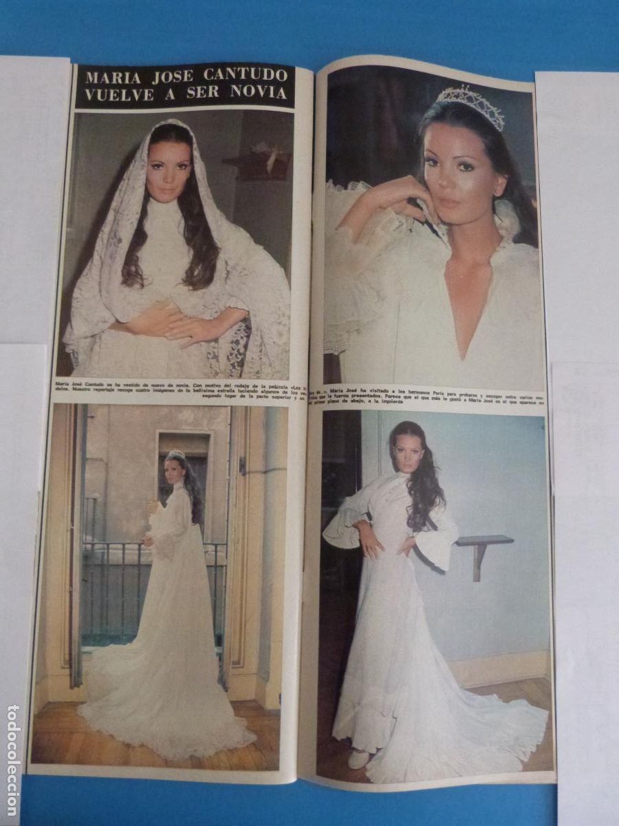 Coleccionismo de Revista Hola: RECORTE CLIPPING MARIA JOSE CANTUDO REVISTA HOLA N&ordm; 1676 PAG. 95,96
