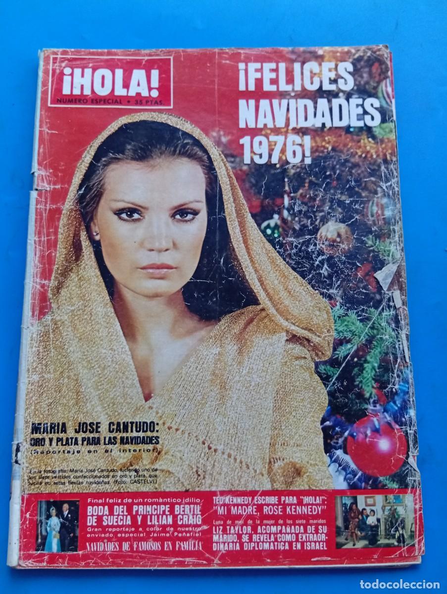 Coleccionismo de Revista Hola: &iexcl;HOLA! NUMERO ESPECIAL. A&Ntilde;O 1976. &iexcl; FELICES NAVIDADES 1976!. BODA DEL PRINCIPE BERTIL DE ..... LEER