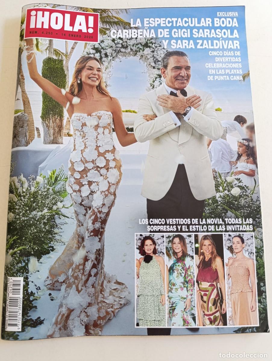 Coleccionismo de Revista Hola: Revista HOLA 4250 Belinda Washington Raquel S&aacute;nchez Silva Antonio Banderas Kevin Costner Susana Gris