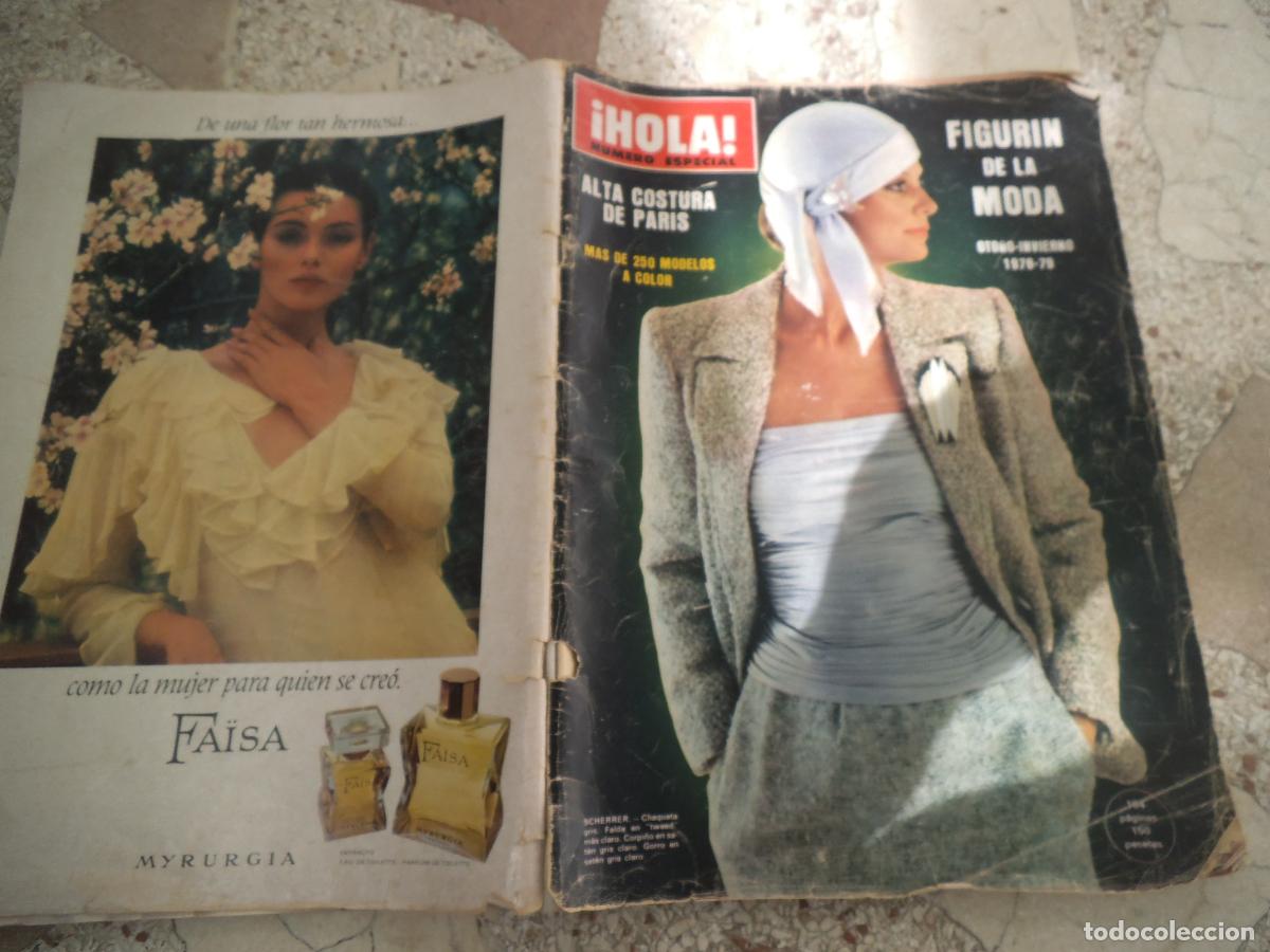 Coleccionismo de Revista Hola: hola especial alta costera, figurin de la moda 1978-79, mas de 250 modelos color
