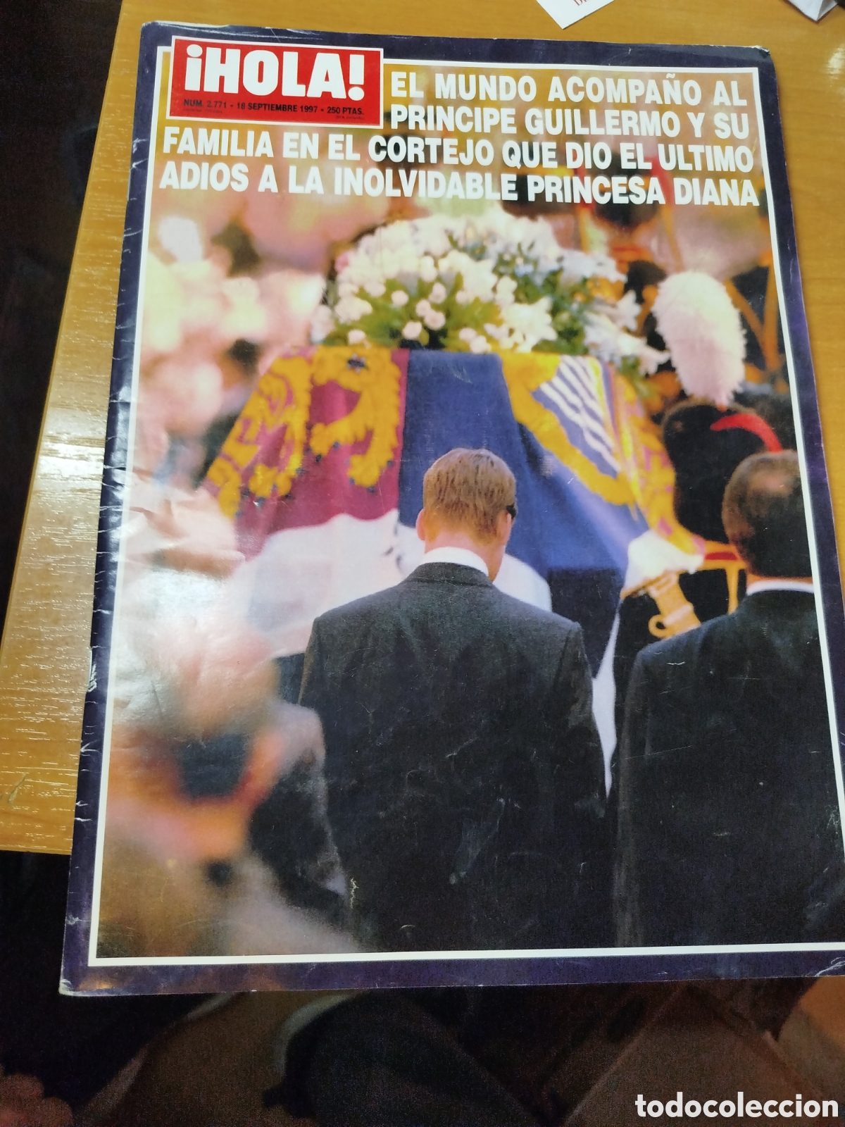 Coleccionismo de Revista Hola: Hola 2771. Lady di. La princesa Diana.