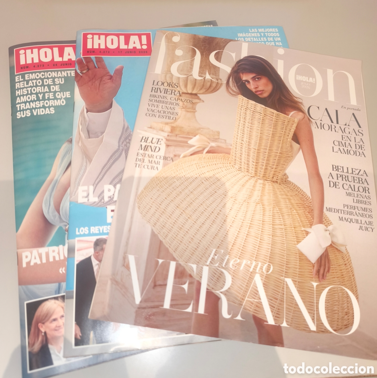 Coleccionismo de Revista Hola: PACK REVISTAS HOLA Y FASHION