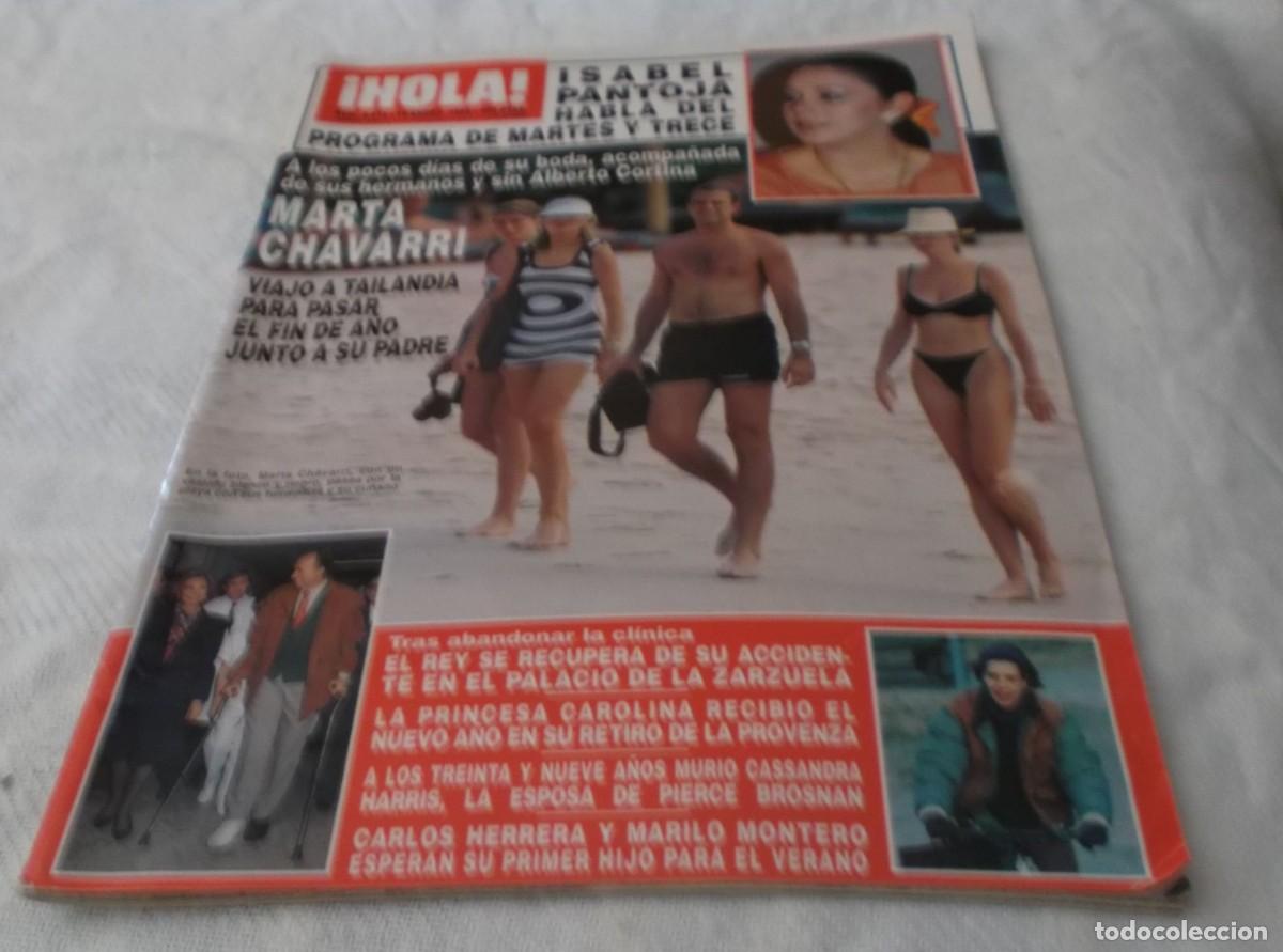 Coleccionismo de Revista Hola: revista hola n&ordm; 2.475 a&ntilde;o 1992 Isabel Pantoja y Marta Chavarri