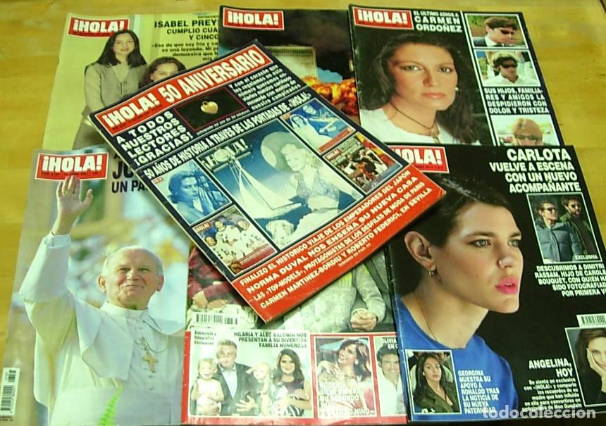 Collection Magazine &iexcl;Hola!: Lote 7 x Revistas HOLA &iexcl;HOLA! 1994-2017 Completas !! algunas hist&oacute;ricas N&uacute;mero 50 Aniversario 11-S