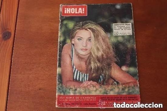 Coleccionismo de Revista Hola: HOLA N 990 --NO PONE FECHA-- - INMA DE SANTIS -LEER DETALLES . --NO PONE FECHA