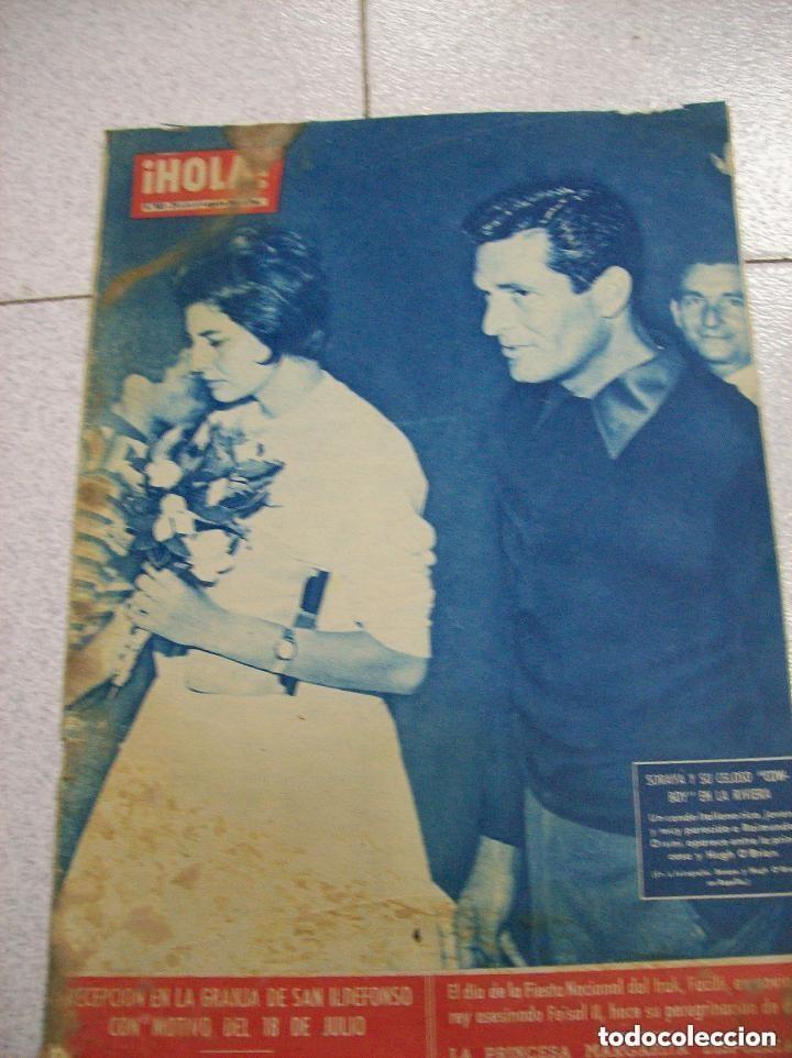 Coleccionismo de Revista Hola: HOLA N 883 DE 29 JULIO 1961 -leer detalles