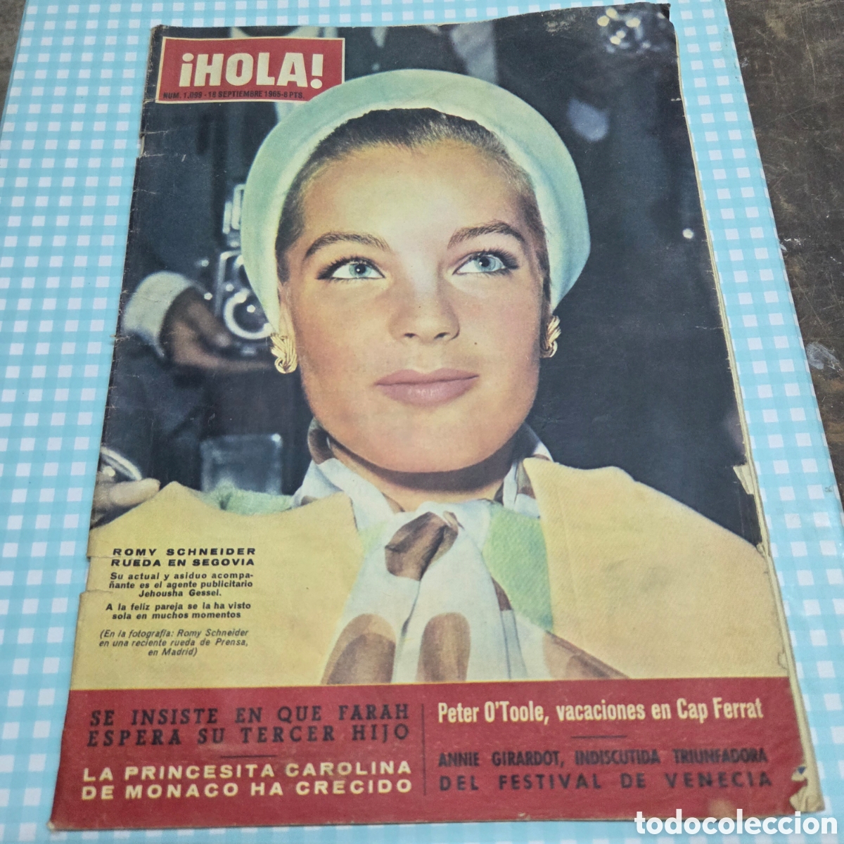 Coleccionismo de Revista Hola: REVISTA &iexcl; HOLA ! N&ordm; 1.099 SETIEMBRE DE 1965