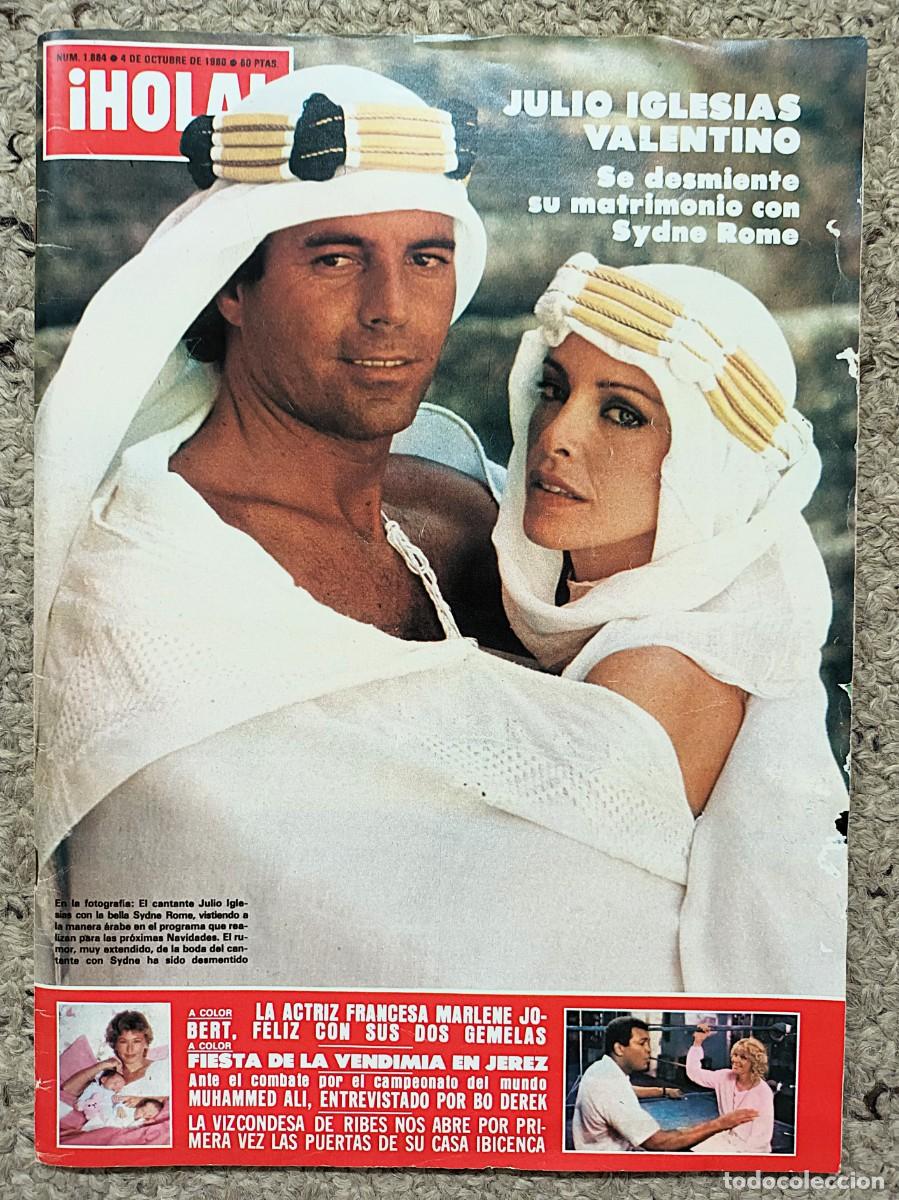 Coleccionismo de Revista Hola: REVISTA &iexcl;HOLA !N &ordm; 1.884 DE 4 DE OCTUBRE DE 1980 : JULIO IGLESIAS