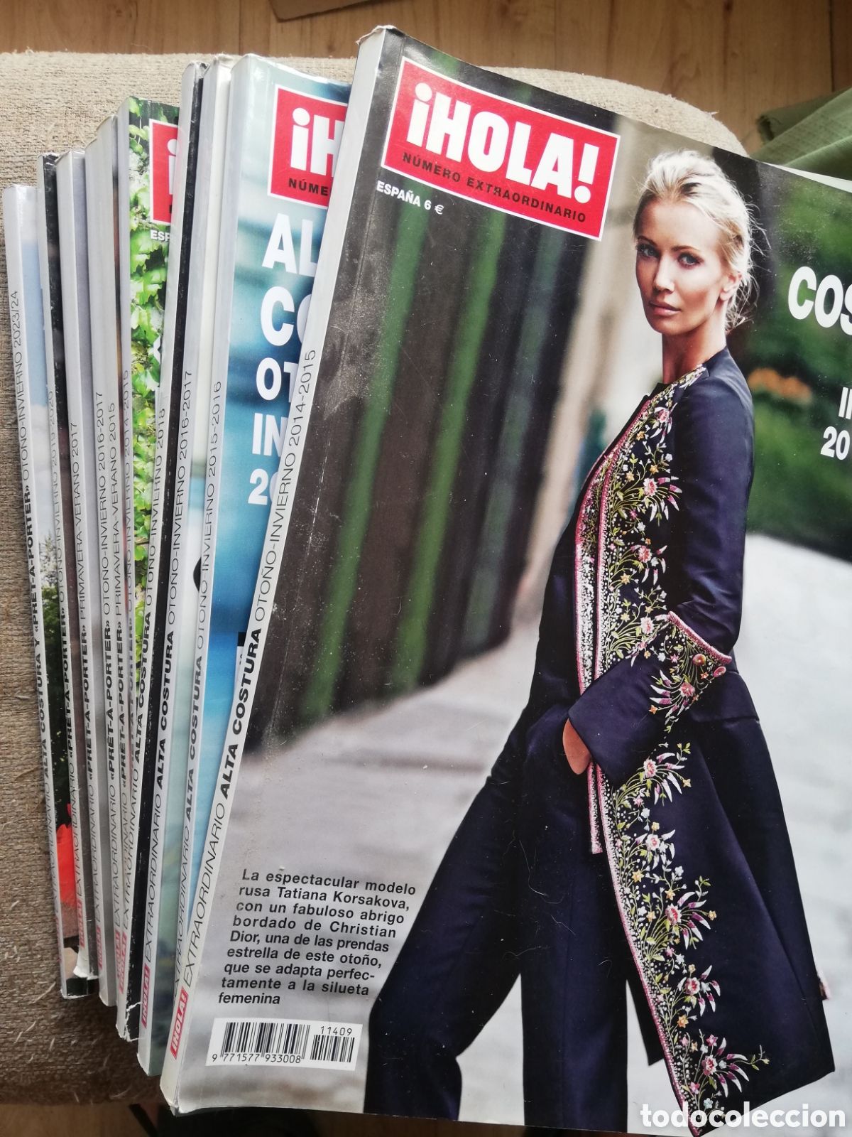 Coleccionismo de Revista Hola: Revista &iexcl;Hola!. N&uacute;mero extraordinario. Alta costura y pret a porter. 10 vol&uacute;menes