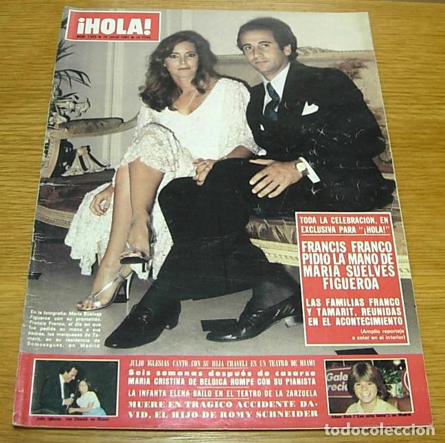 Coleccionismo de Revista Hola: Revista HOLA n&ordm; 1925 JULIO IGLESIAS ADAM RICH CHRISTOPHER REEVE McENROE Serie TV DALLAS '81 Completa