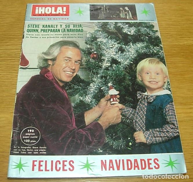 Coleccionismo de Revista Hola: Revista HOLA n&ordm; 1948 STEVE KANALY JOHNNY HALLYDAY SYLVIE VARTAN Resumen 1981 Completa 188 P&aacute;ginas