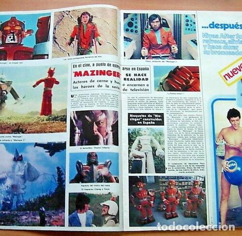 Coleccionismo de Revista Hola: Revista HOLA n&ordm; 1770 Pel&iacute;cula MAZINGER OLIVIA NEWTON-JOHN BERNARD BUFFET TWIGGY ROCIO DURCAL 1978