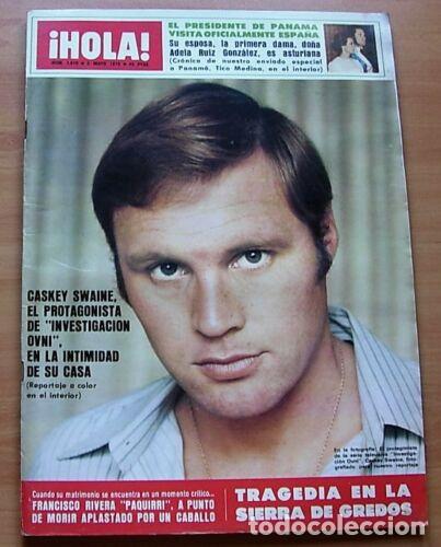 Coleccionismo de Revista Hola: Revista HOLA n&ordm; 1810 Portada CASKEY SWAIM 1979 PAQUIRRI ROCIO DURCAL las 8 nuevas CHICAS BOND