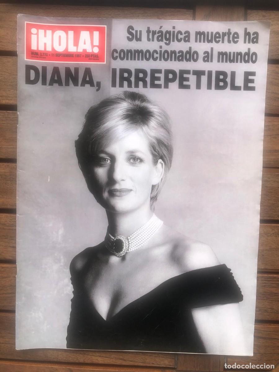 Sammeln von Zeitschriften &iexcl;Hola!: Revista &iexcl;Hola! N&ordm; 2.770 (11 Sep 1997) - Especial Muerte de Diana de Gales Lady Di - Irrepetible
