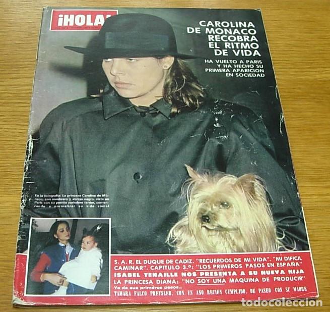 Coleccionismo de Revista Hola: Revista HOLA n&ordm; 1998 CAROLINA DE MONACO PAMELA SUE MARTIN BARBARA BOUCHET ISABEL MESTRES TENAILLE 82