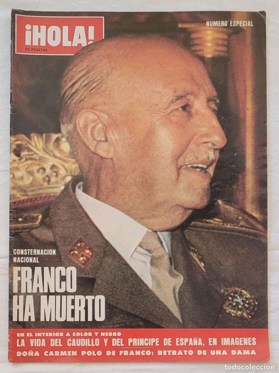 Coleccionismo de Revista Hola: Revista &iexcl;HOLA! - N&uacute;mero Especial Extraordinario (Noviembre 1975)