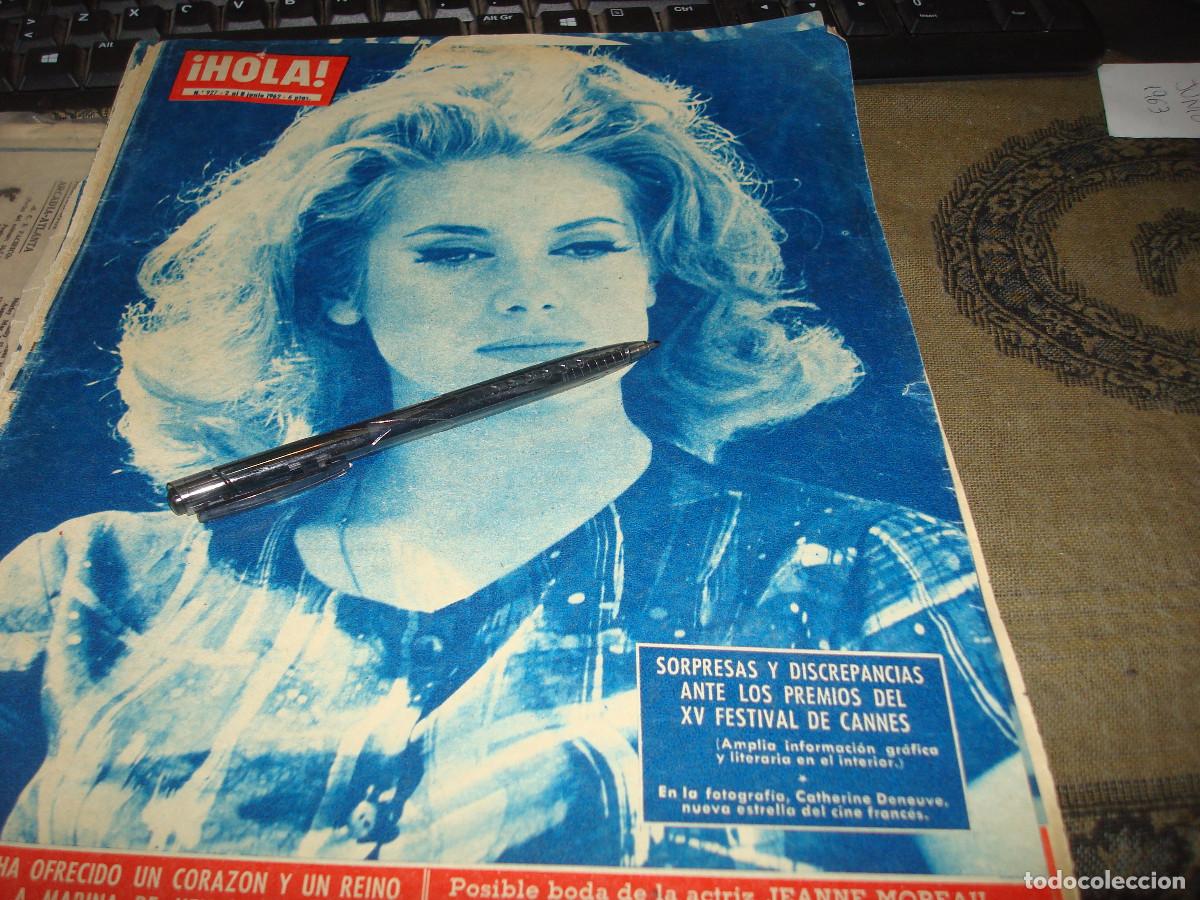 Coleccionismo de Revista Hola: RECORTE : PORTADA : CATHERINE DENEUVE. JUNIO, 1962