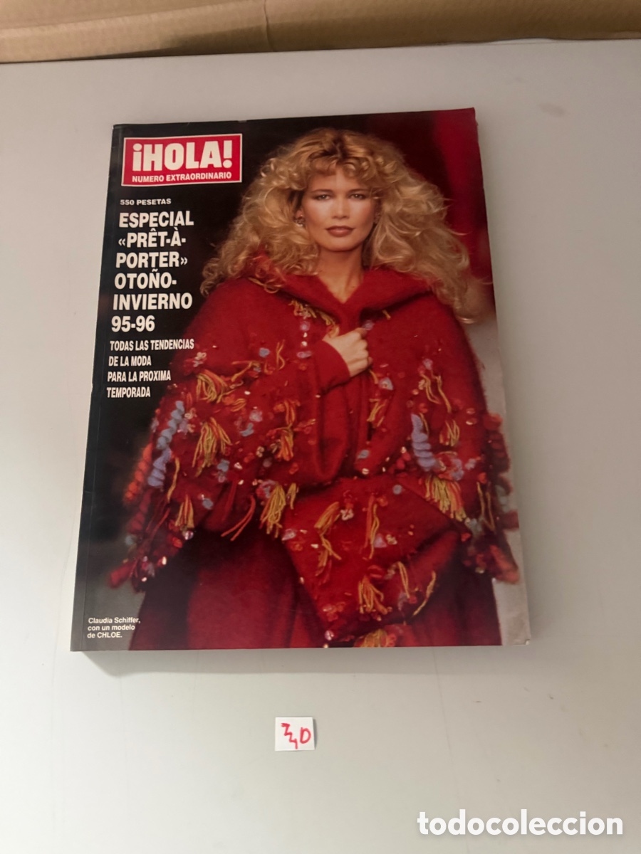 Coleccionismo de Revista Hola: Revista HOLA n&uacute;mero especial Pret a porter oto&ntilde;o-invierno 95-96