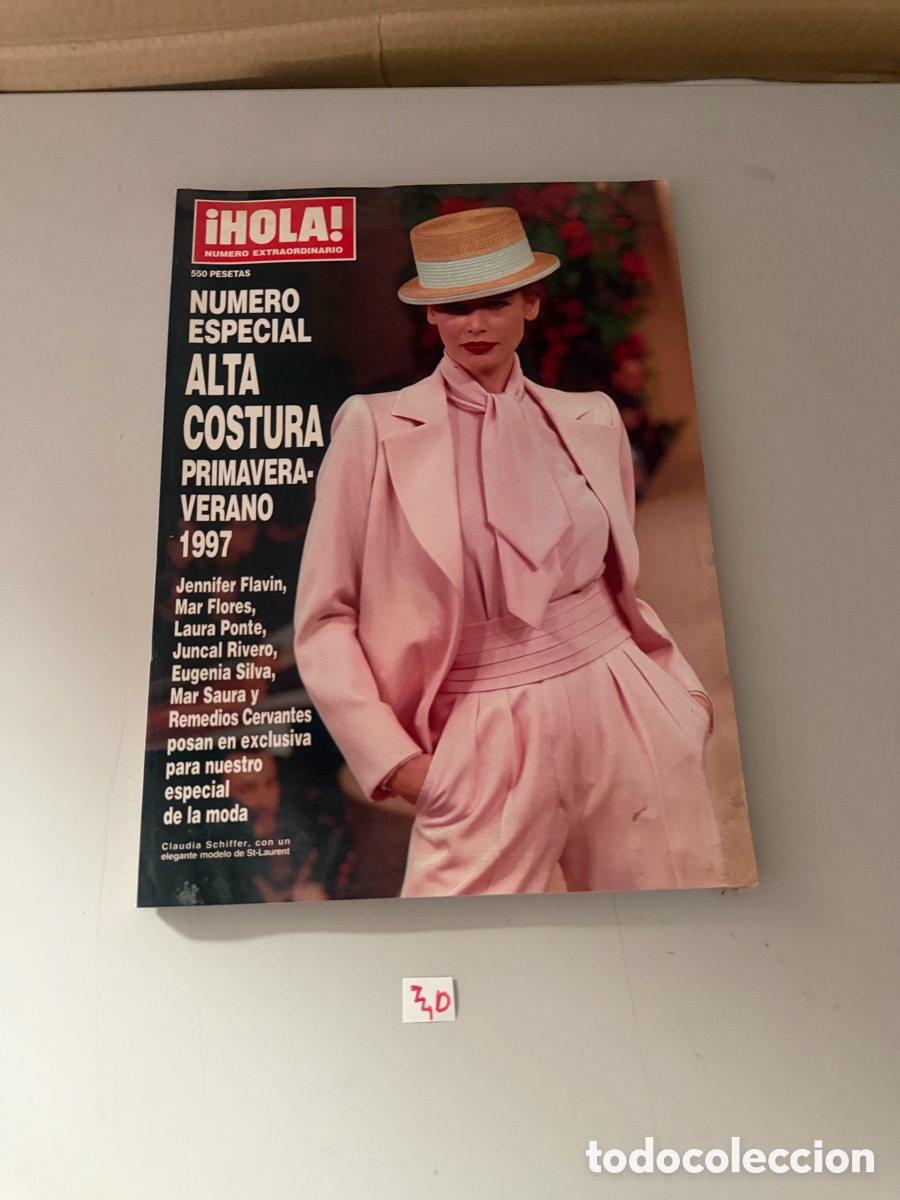 Coleccionismo de Revista Hola: REVISTA HOLA EXTRAORDINARIO DE LA MODA ALTA COSTURA 1997