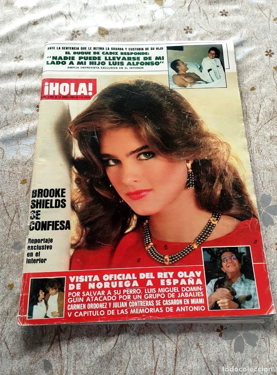 Coleccionismo de Revista Hola: Hola / BROOKE SHIELDS, VICTORIA TENNANT, JOHN BECK, DUQUE DE CADIZ, CAROLINA DE MONACO
