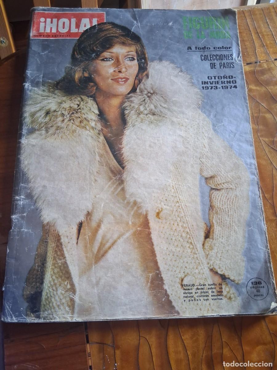 Coleccionismo de Revista Hola: Revista Hola n&uacute;mero especial a&ntilde;o 1973 anuncio Aspirina