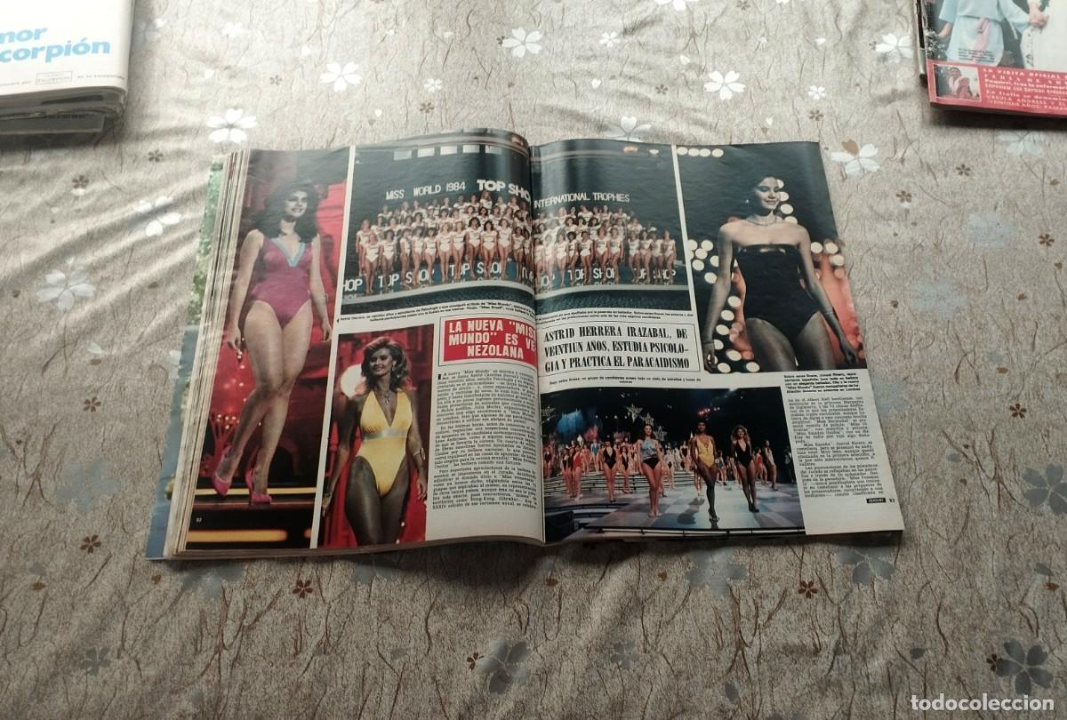 Coleccionismo de Revista Hola: HOLA / MISS MUNDO, MISS WORLD, BROOKE SHIELDS, ANTHONY DELON, ALAIN, JULIO IGLESIAS, HEPBURN