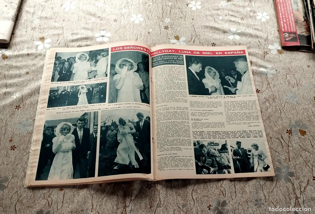 Coleccionismo de Revista Hola: Hola / VIRNA LISI, SYLVIE VARTAN, JOHNNY HALLYDAY, SHEILA, HAYLEY MILLS, PILAR VELAZQUEZ