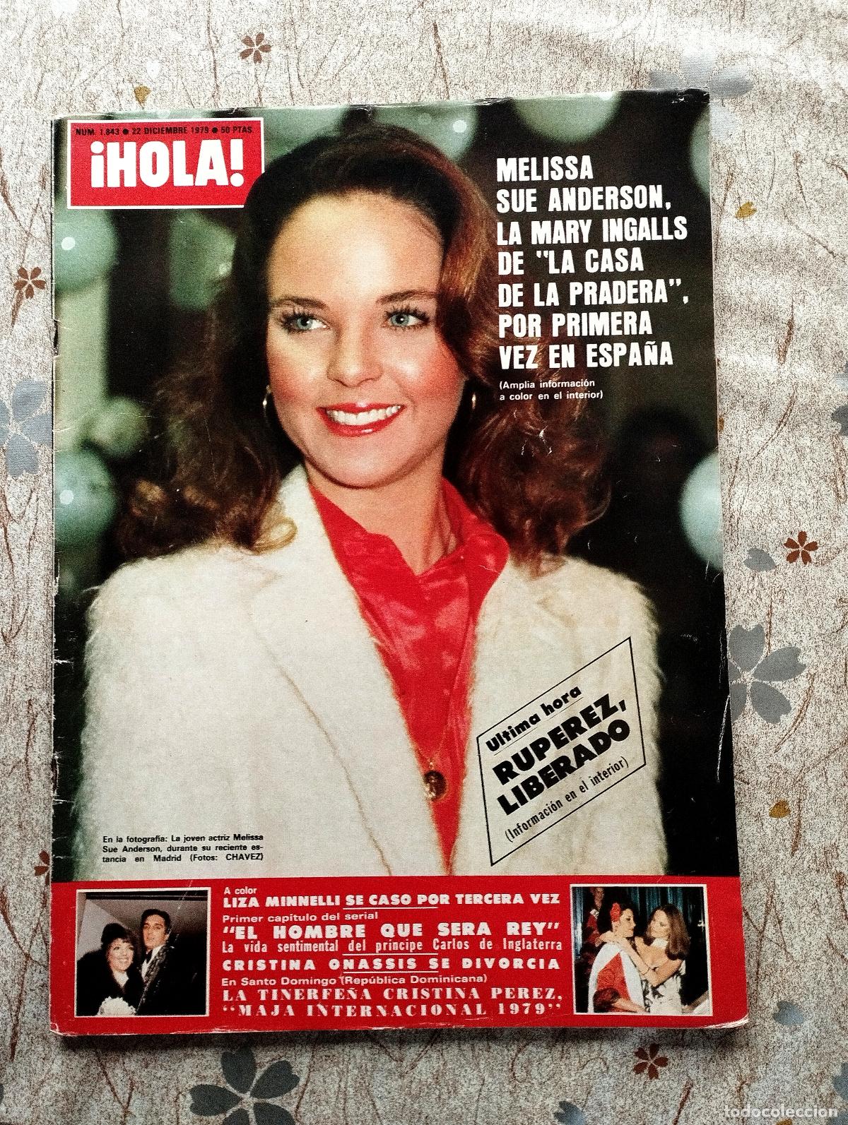 Coleccionismo de Revista Hola: HOLA / MELISSA SUE ANDERSON, MAJA INTERNACIONAL, INTERNATIONAL, DEMIS ROUSSOS, SHAUN CASSIDY, MONACO