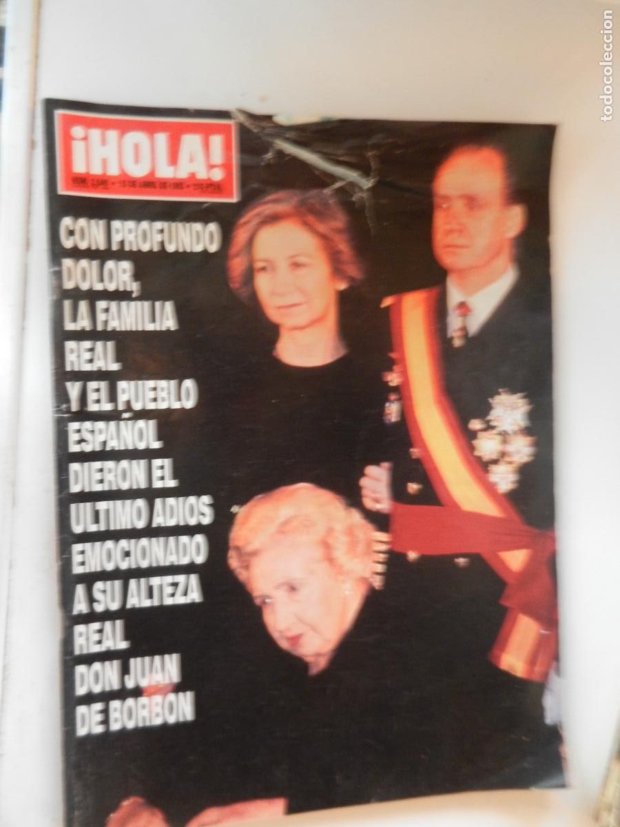 Coleccionismo de Revista Hola: HOLA REVISTA N&ordm; 2540 -04-1993 OSCARS, LA NOCHE - ALBERTO DE MONACO - CLAUDIA SCHIFFER MODA