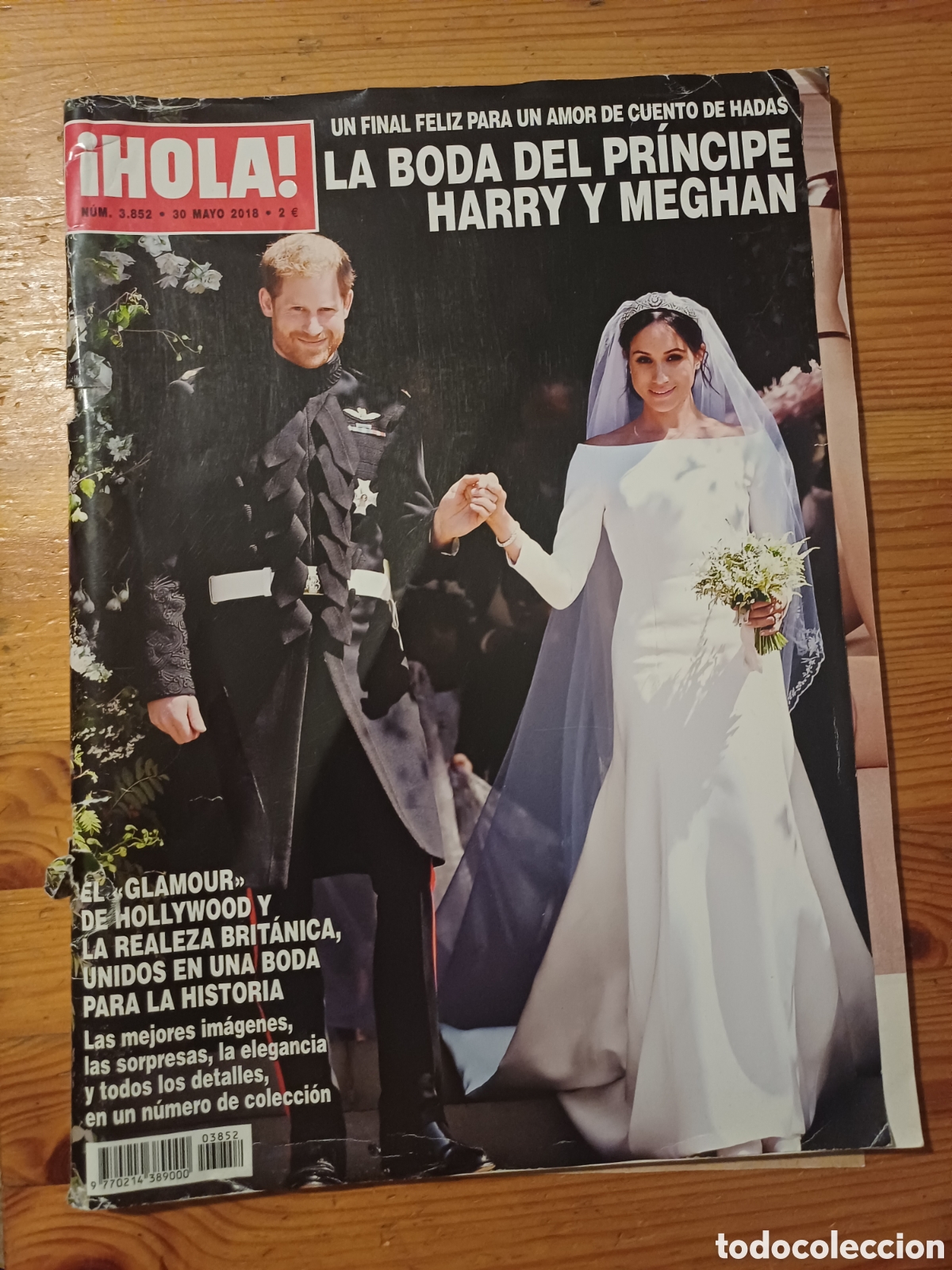 Coleccionismo de Revista Hola: La boda del pr&iacute;ncipe Harry y Meghan Revista &iexcl;HOLA! 3852 Mayo 2018